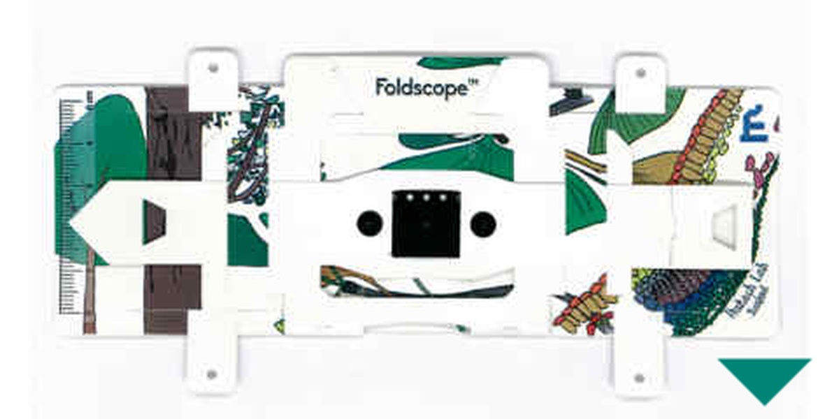 scienza, accessibilità, disabilità, microscopio-origami Foldscope, Manu Prakash, Jim Cybulski, Health, USA, 2012