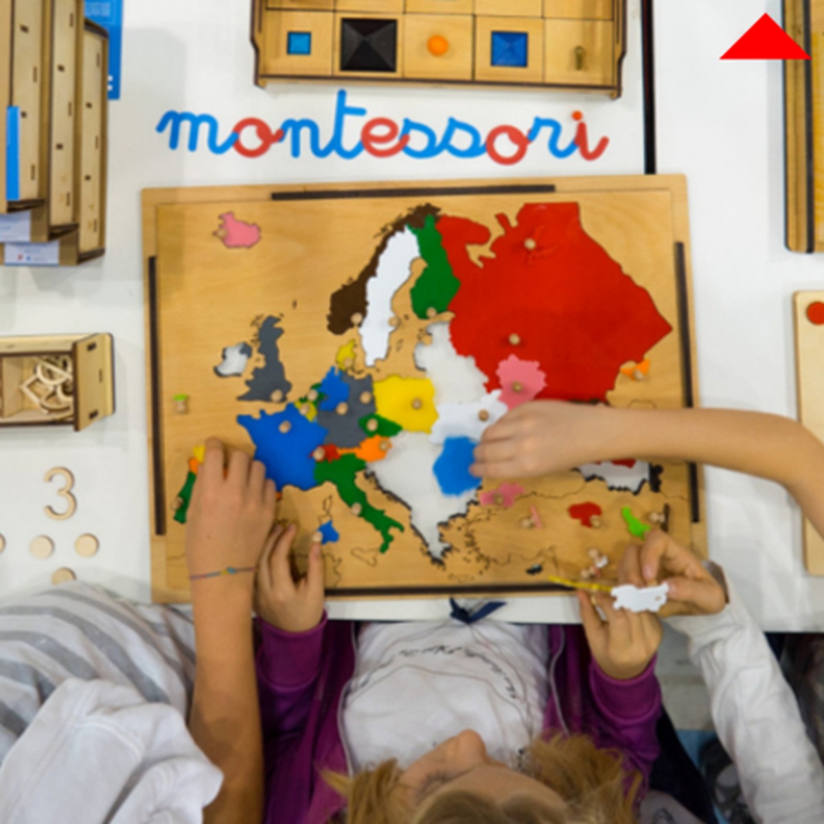 bambini, pedagogia, condivisione, 3D, Gioco a incastro, “Montessori in 3D”, Craftabile, Italia, 2015