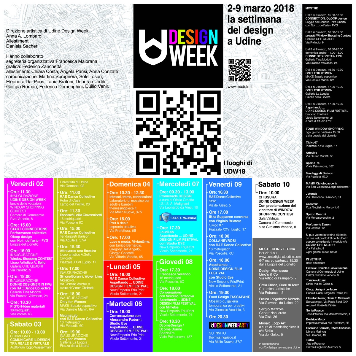Udine Design Week, Udine 2 - 9 marzo 2018