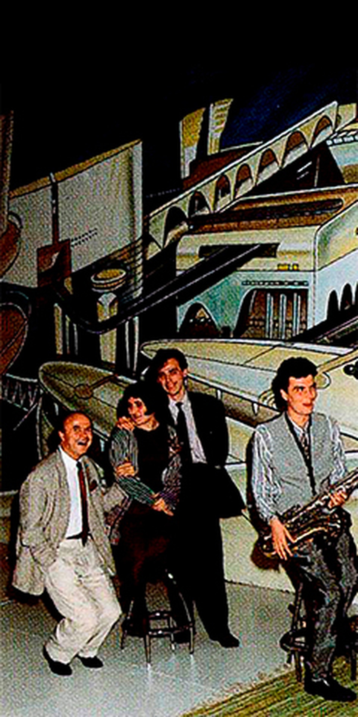 Storia Design Patrizia Moroso, Massimo Iosa Ghini, il Direttore Generale Alberto Gortani, anni ottanta e novanta