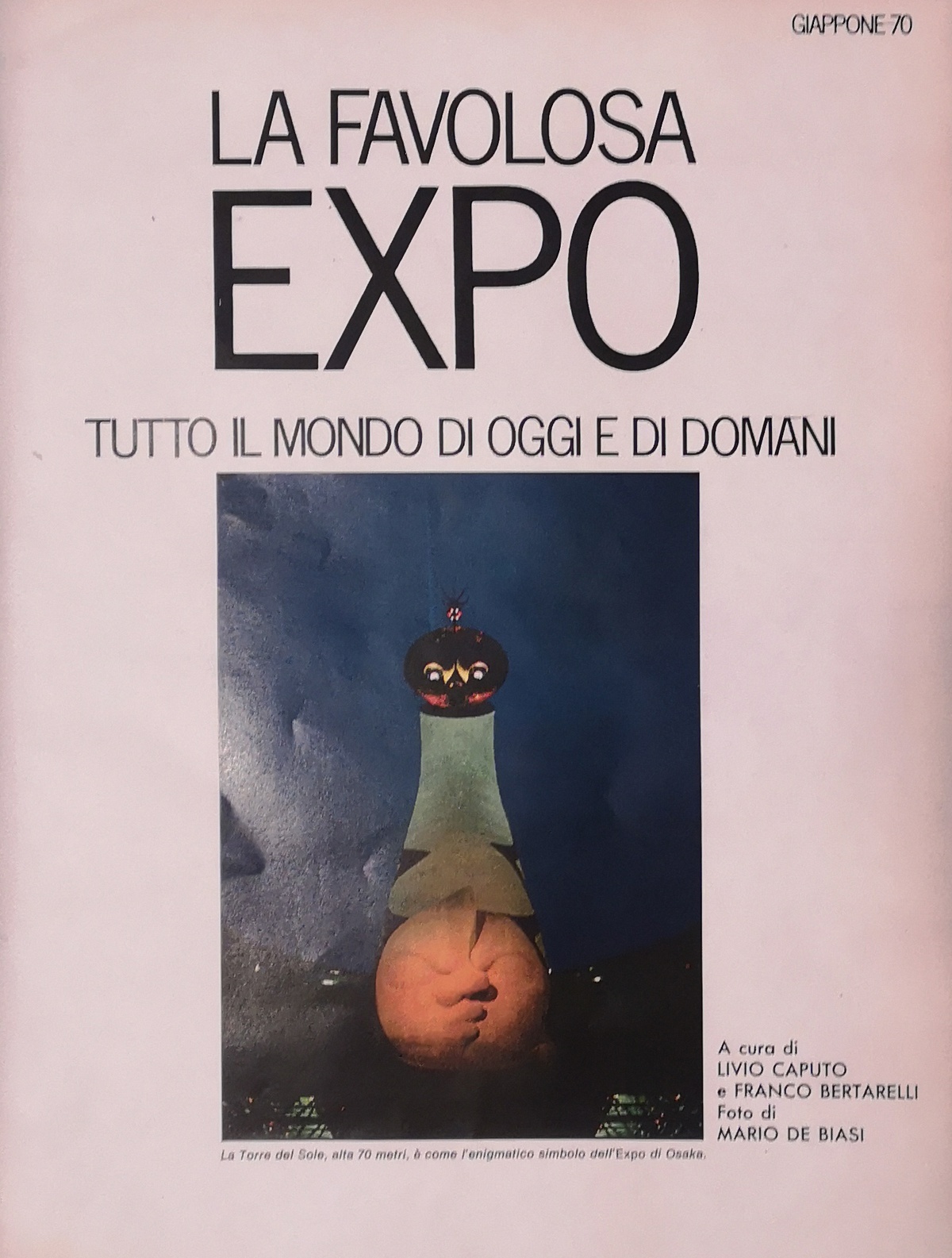 storia, design del progetto, rivista Epoca 1018, 29 marzo 1970, Expo Osaka 1970, FVG