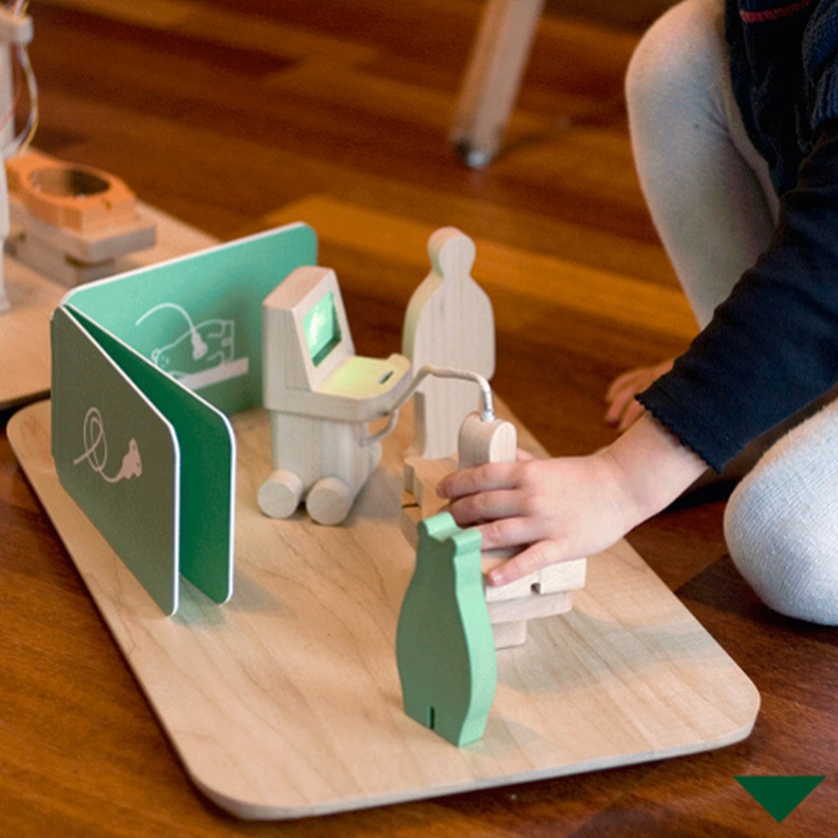 bambini, pedagogia, pediatria, condivisione, “L'ospedale non fa paura”, legno, Hikaru Imamura, Giappone, Nuova Zelanda, 2011