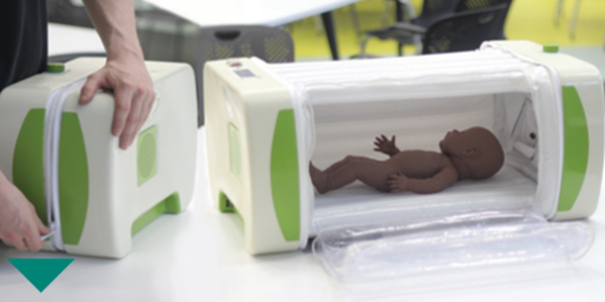 incubatrice mOm, James Roberts, Regno Unito, 2014